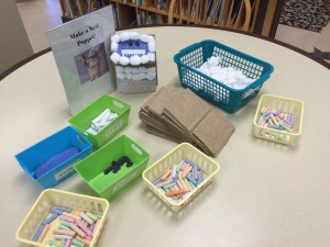 Yeti Hand Puppet Craft